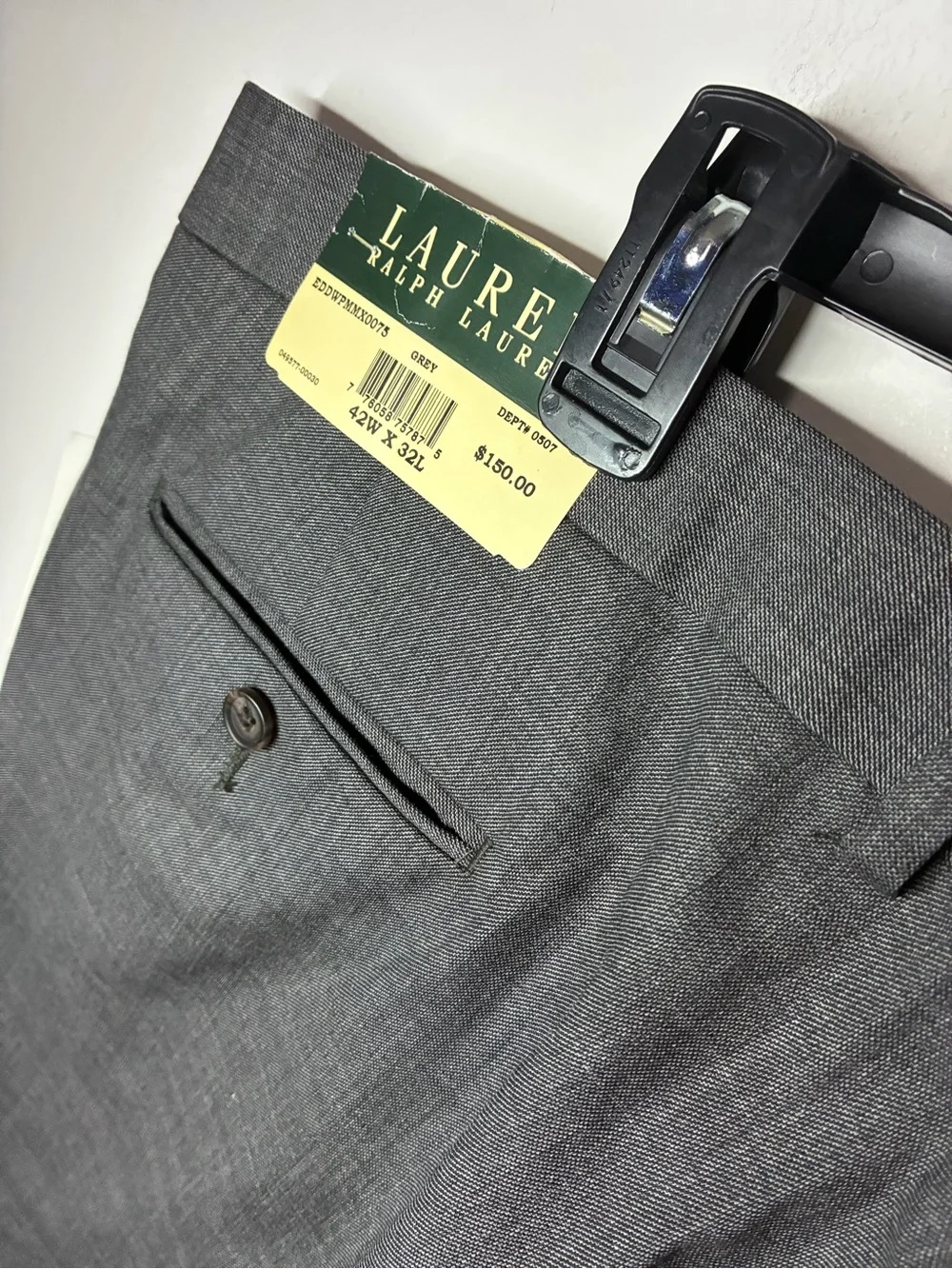 Polo by Ralph Lauren Gray Ultraflex Dress Pants